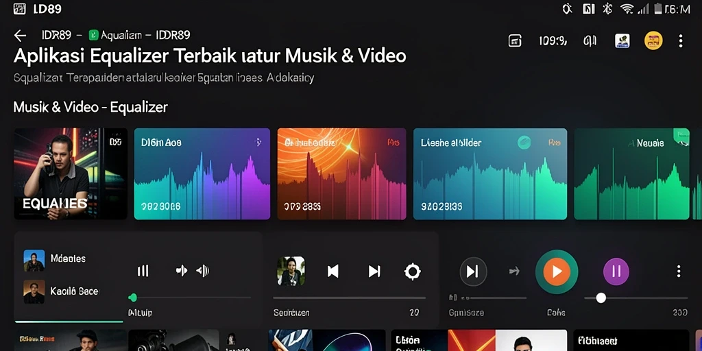 Tampilan antarmuka pengguna IDR89 yang sederhana dan fungsional.