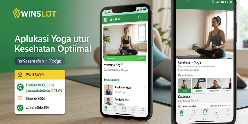 Tampilan antarmuka WINSLOT yang intuitif untuk latihan Yoga.
